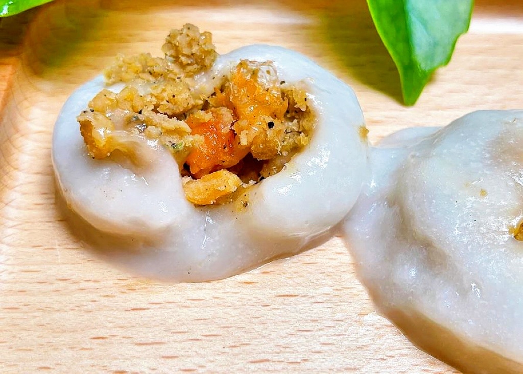 bánh ít nhân mặn Bình Định