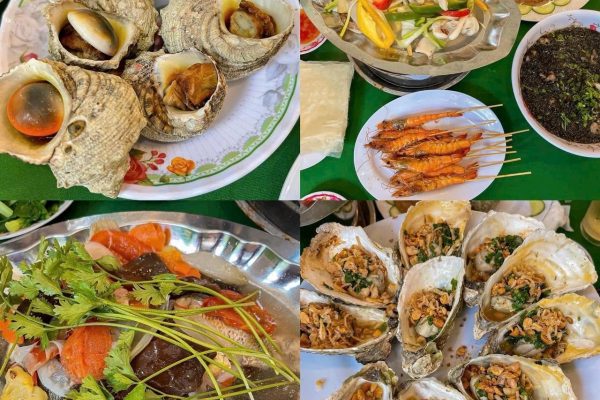 ẩm thực tươi rói tại Cù Lao Xanh