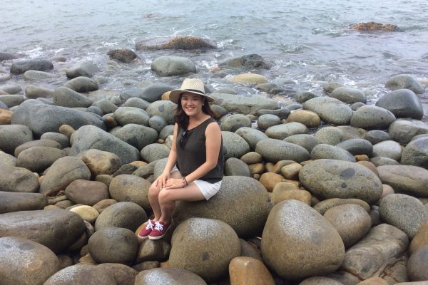 du khách Golden Life Travel tại bãi tắm Hoàng Hậu