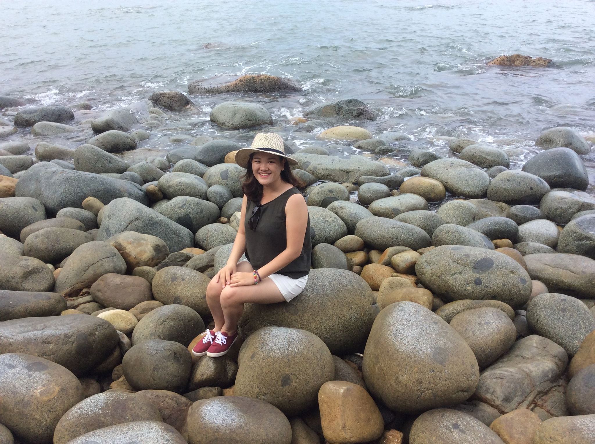 du khách Golden Life Travel tại bãi tắm Hoàng Hậu
