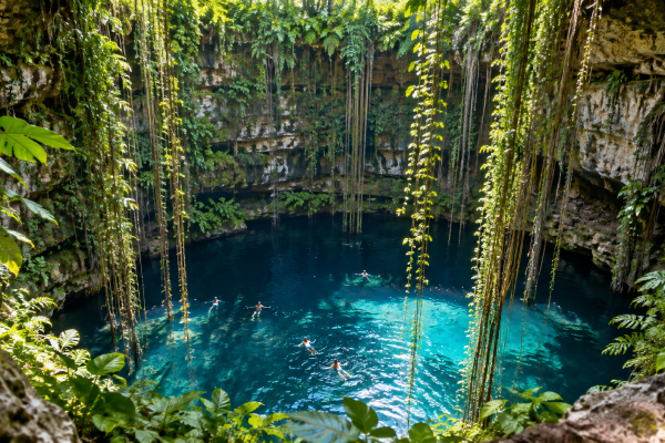 Cenote Ik Kil, Mexico - Tour 4 nước Nam Mỹ