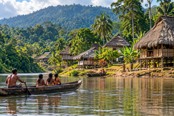 Làng Emberá, Panama