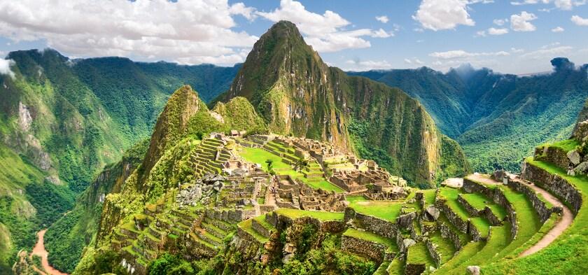 ảnh toàn cảnh Machu Picchu - Tour Nam Mỹ