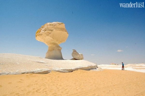 Sa mạc Trắng Ai Cập, điểm đến mặc định trong hành trình tour du lịch Ai Cập